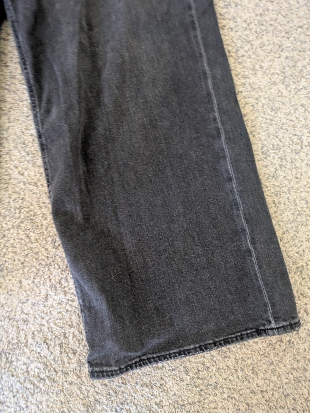 American Eagle Curvy Super High Rise Baggy Wide Leg Jeans - Picture 3 of 9
